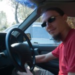 at the helm